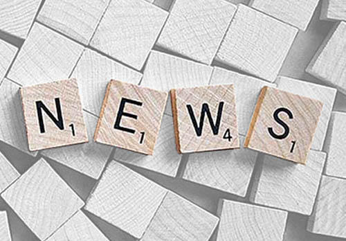 Scrable Steine zeigen Wort NEWS